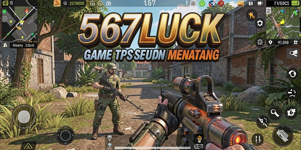 Tampilan aksi seru dalam gameplay 567LUCK