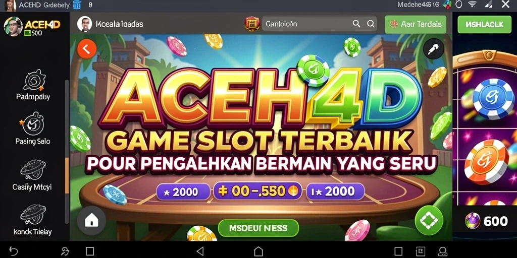 Tampilan gameplay ACEH4D yang menarik dan menyenangkan.