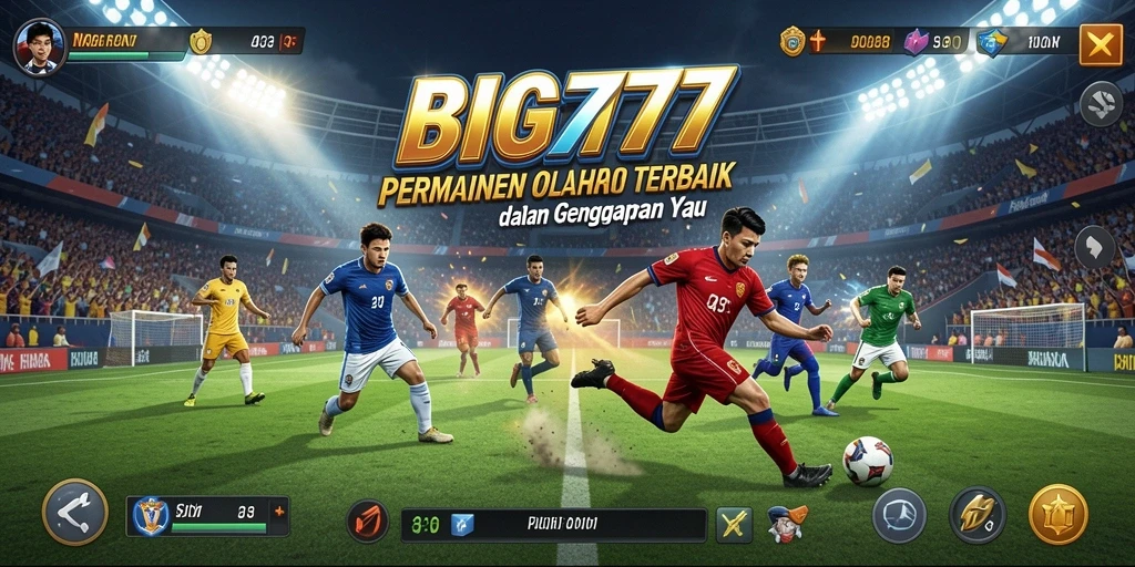 Tampilan gameplay BIG777 yang menegangkan dan realistis.