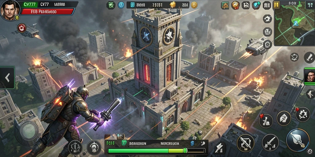 Gameplay menara pertahanan yang menantang dan strategis di CV777.