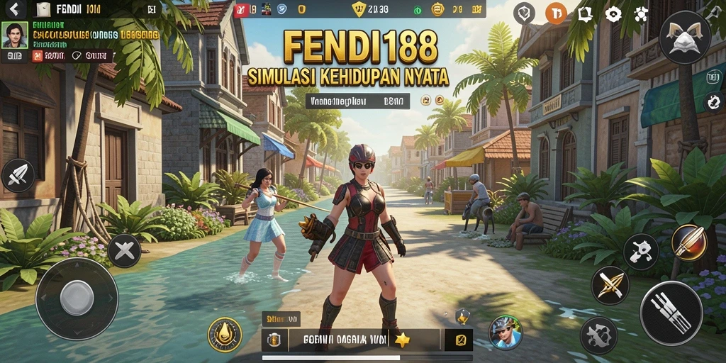 Tangkapan layar FENDI188 menampilkan gameplay yang menarik dan interaksi karakter.