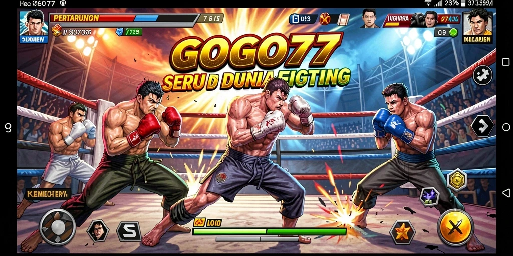 Tampilan dinamis dari pertarungan di GOGO77 yang mengesankan.