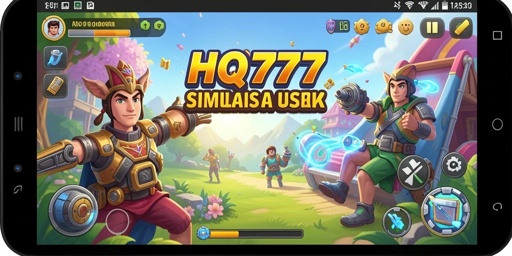 Tangkapan layar dari permainan Simulation yang menarik di HQ777.