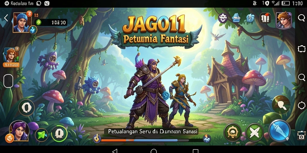 Tampilan gameplay JAGO11 yang menakjubkan dalam dunia petualangan.