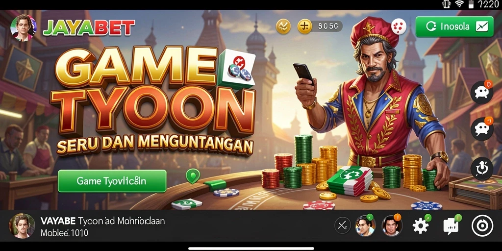 Tampilan gameplay JAYABET yang menarik dan penuh strategi.