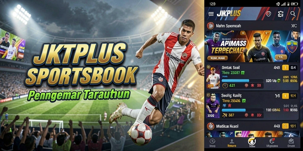 Tampilan gameplay Sportsbook JKTPLUS yang menarik dan interaktif.