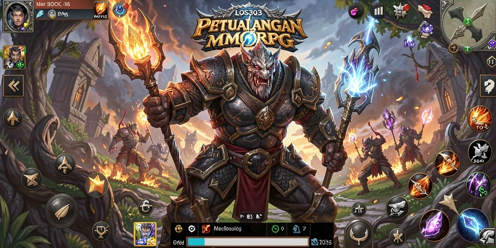 Gameplay seru dengan pertarungan epik di LOS303.