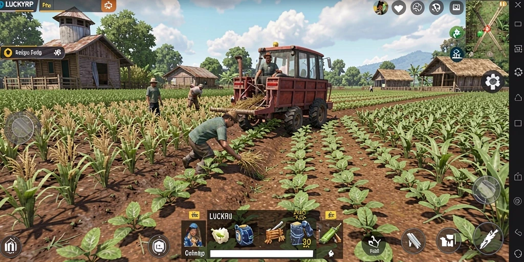 Gameplay seru dan grafis menarik dalam LUCKYRP.