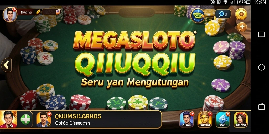 Screenshot gameplay seru MEGASLOTO QiuQiu.