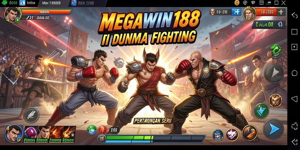 Tampilan gameplay seru dan adiktif dari MEGAWIN188.