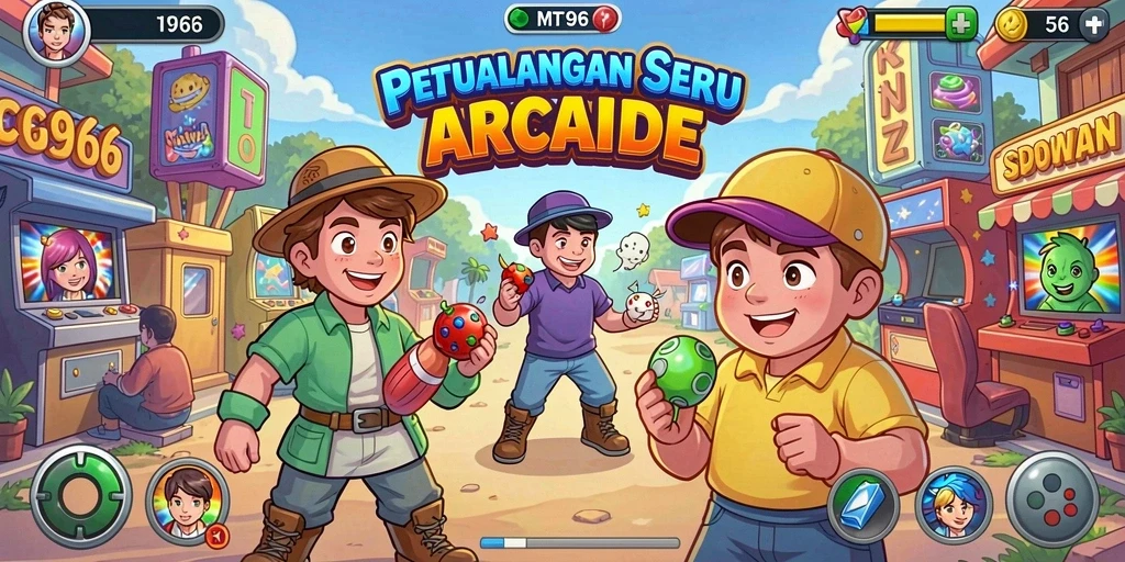 Tampilan menarik dari gameplay MT966 yang penuh aksi.