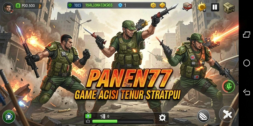 Tampilan gameplay menarik dari PANEN77 yang penuh aksi dan strategi.