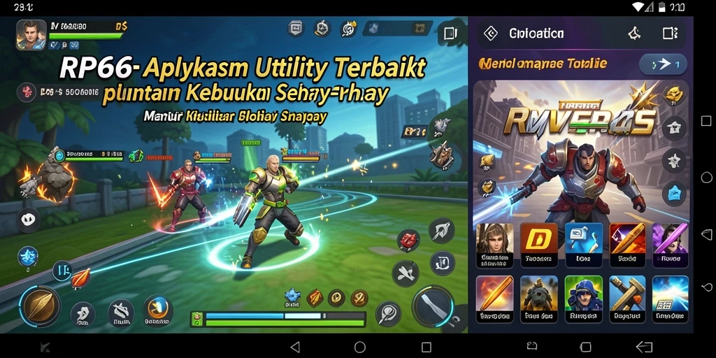 Screenshot utama RP66 menampilkan antarmuka intuitif dan fitur pengingat.