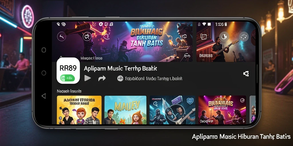 Screenshot gameplay RR89 menampilkan pengalaman musik interaktif yang menarik